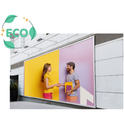 Banderolli ECO PVC-vapaa mainosbannerikangas - ekologinen banderolli ...