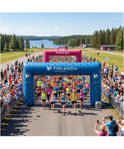 Ilmatäytteinen maalikaari suorakaide