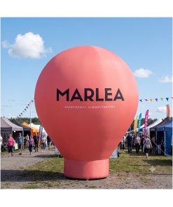 Ilmatäytteinen mainospallo Alto