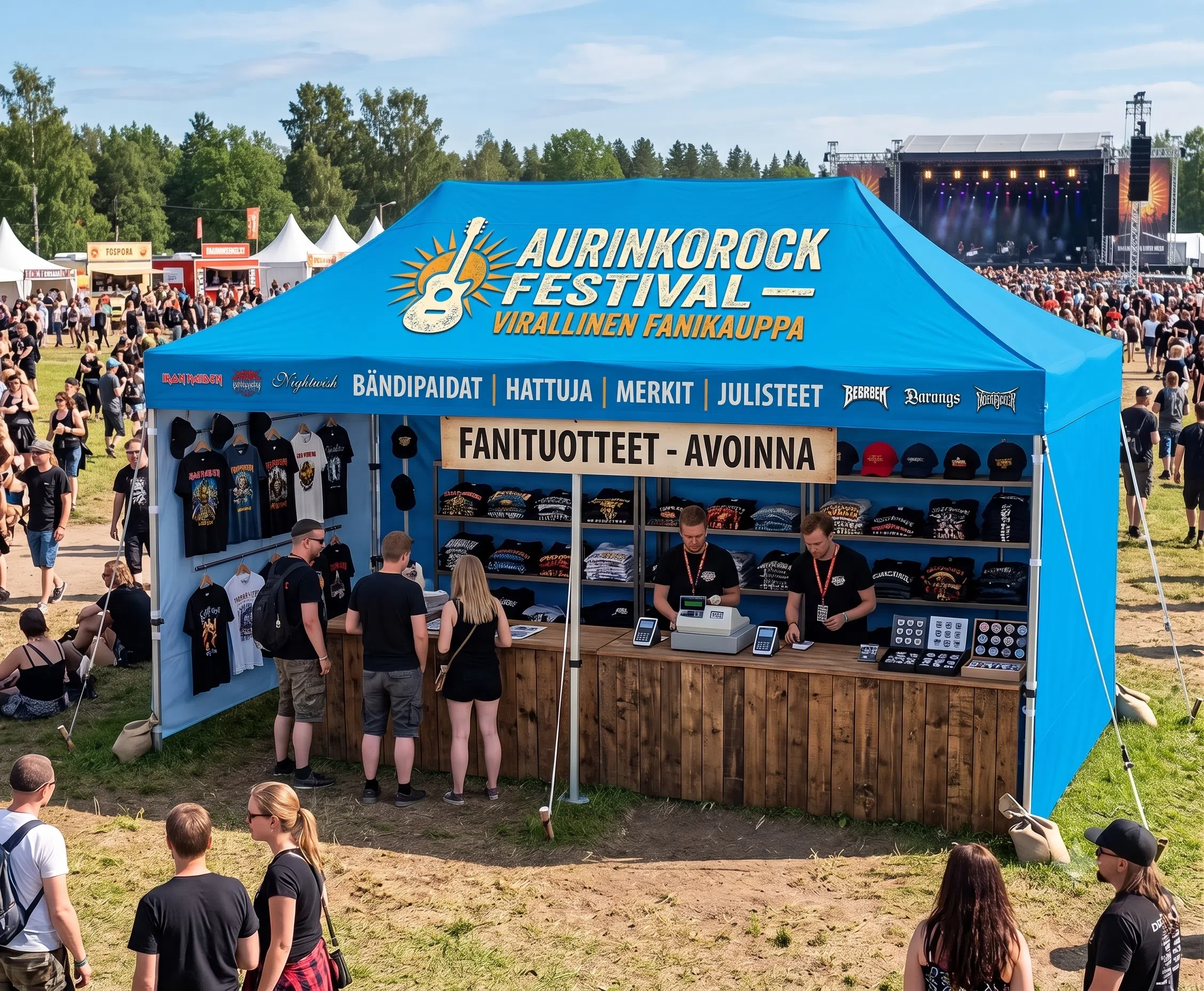 Teltta pop up 4x8 metriä