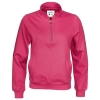 Cottover Collegepaita vetoketjulla cerise 435