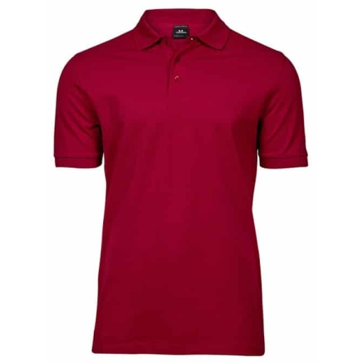 Luxury stretch pikeepaita T1405 syvä punainen
