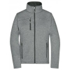 Naisten Softshell-takki melange jn1148 musta