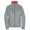 Naisten Softshell-takki melange jn1148 punainen