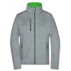 Naisten Softshell-takki melange jn1148 vihreä