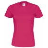 Naisten Cottover T-paita cerise