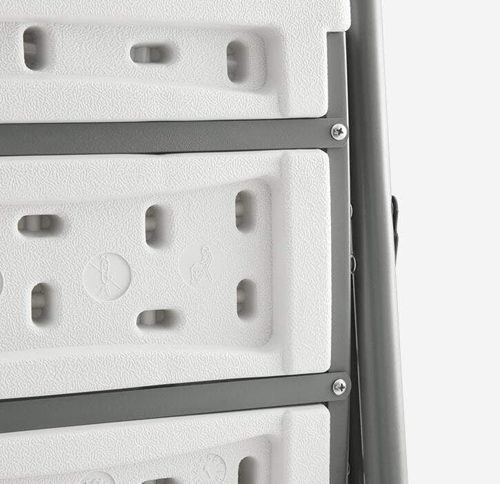 Tuoli kokoontaitettava valkoinen