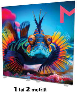 LED Go Valaistu messuseinä