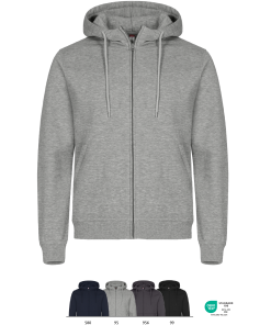 Miami vetoketjullinen huppari Unisex