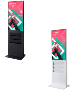 Digitaalinen Smart näyttö esite hyllyillä