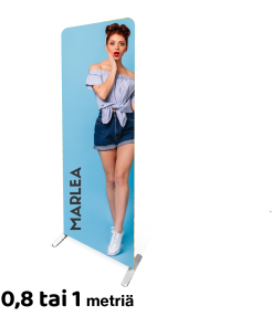 Marlea Mainosseinä Budget - kangas