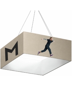 Katosta roikkuvamainosteline Neliö