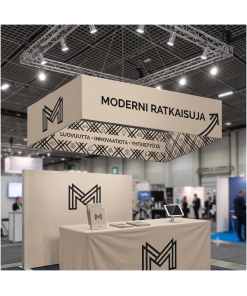 Katosta roikkuvamainosteline Suorakaide