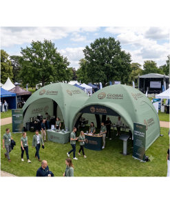 Ilmatäytteinen Spider Hermetic -teltta (3x3m – 7x7m)