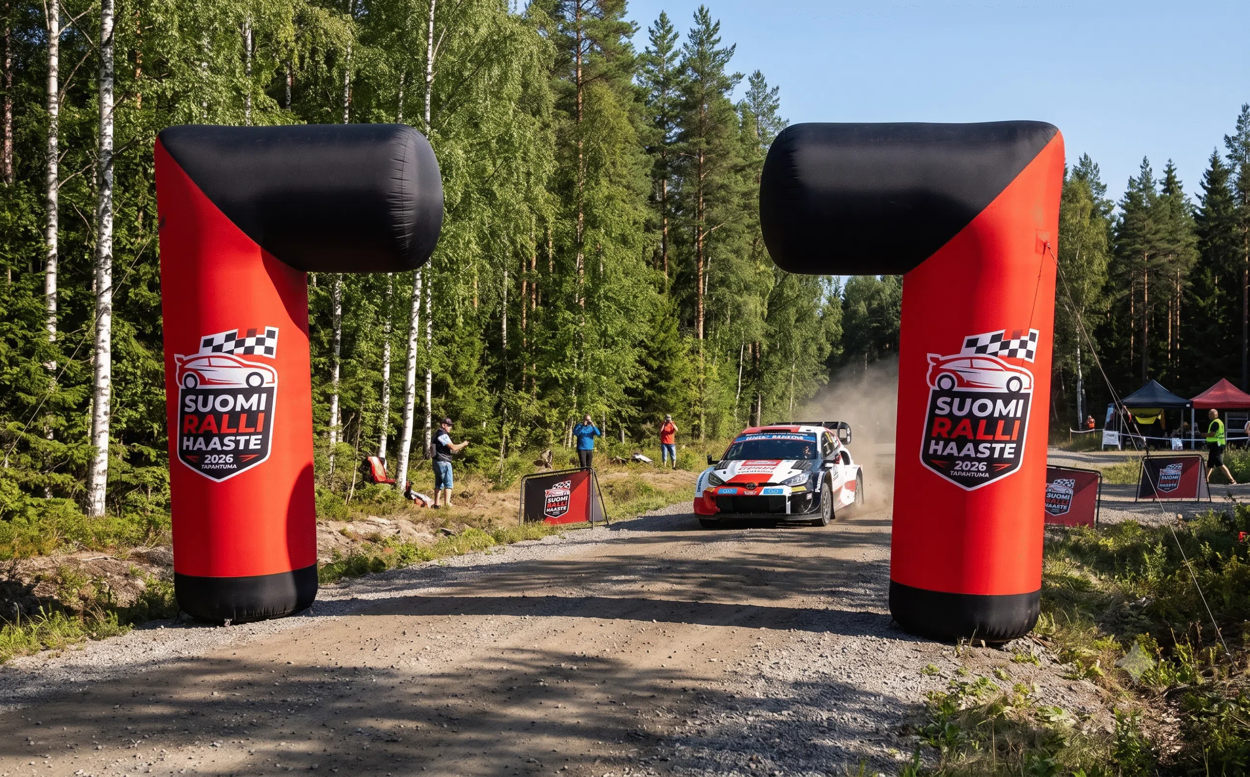 Ilmatäytteinen puolikaari (3–5 m)