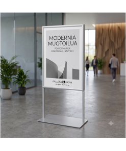 Infoteline / Julisteteline Poster Frame Stand (A1 ja 70x100 cm)