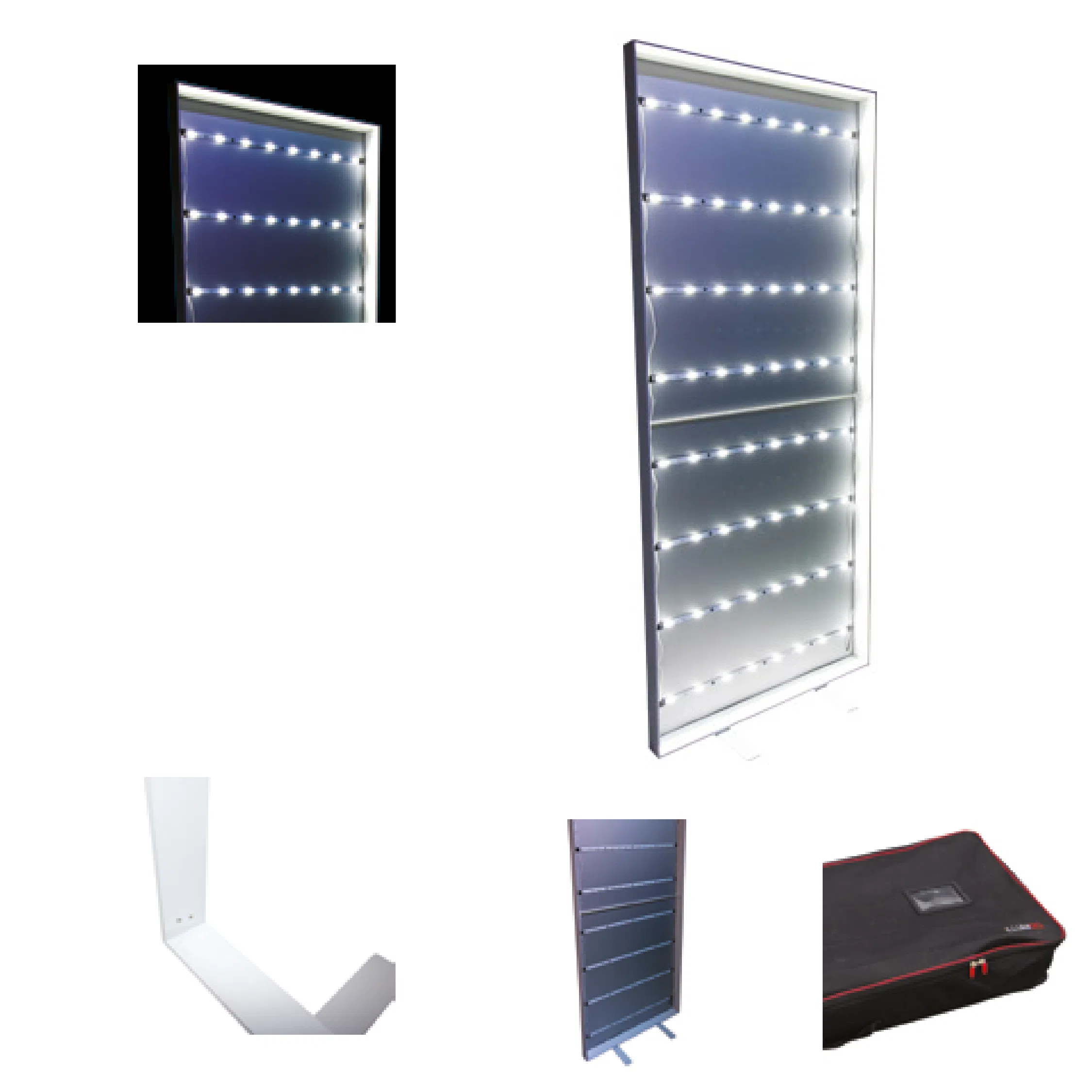 Lumina One – LED-valoseinä (850 x 2010 mm)